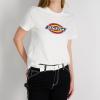Dickies Women’s Adjustable Fit Fabric Web Streetwear Belt with Speed Clip Buckle(White)