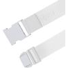 Dickies Women’s Adjustable Fit Fabric Web Streetwear Belt with Speed Clip Buckle(White)