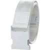 Dickies Women’s Adjustable Fit Fabric Web Streetwear Belt with Speed Clip Buckle(White)