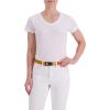 Dickies Women’s Adjustable Fit Fabric Web Streetwear Belt with Speed Clip Buckle(Yellow Cord)