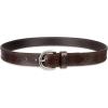 Dickies Women’s Casual Leather Jean Workwear Belt With Round Harness Buckle(Brown)