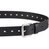 Dickies Women’s Fully Adjustable Perforated Casual Jean Workwear Belt With Roller Bar Buckle(Black)