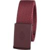 Dickies Women’s Fully Adjustable Tonal Compression Plaque Buckle Fabric Belt(Dusty Coral)