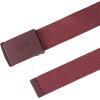 Dickies Women’s Fully Adjustable Tonal Compression Plaque Buckle Fabric Belt(Dusty Coral)