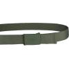 Dickies Women’s Fully Adjustable Tonal Compression Plaque Buckle Fabric Belt(Olive)