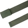 Dickies Women’s Fully Adjustable Tonal Compression Plaque Buckle Fabric Belt(Olive)