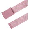 Dickies Women’s Fully Adjustable Tonal Compression Plaque Buckle Fabric Belt(Pink Logo)