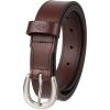Dickies Women’s Leather Casual Belt(Brown)