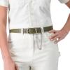 Dickies Women’s Leather Casual Belt(Olive Chain)