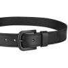 Dickies mens Genuine Leather Belt – Durable Casual Style, Regular & Big and Tall Sizes(Black)