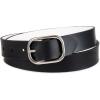 Dickies Women’s Two-in-One Reversible Casual Jean Workwear Belt(Black/White)