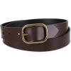 Dickies Women’s Two-in-One Reversible Casual Jean Workwear Belt(Brown/Black)