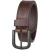Dickies mens Genuine Leather Belt – Durable Casual Style, Regular & Big and Tall Sizes(Brown)