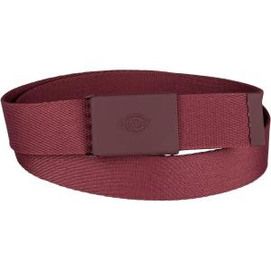 Dickies Women’s Fully Adjustable Tonal Compression Plaque Buckle Fabric Belt(Dusty Coral)