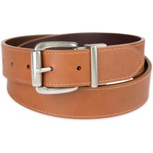 Dickies Women’s Two-in-One Reversible Casual Jean Workwear Belt(Tan/Brown)