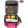 Dickies Basic Insulated Lunch Bag for Work, Thermal Reusable Office Lunch Box for Men, Women (Bloodstone)(Pink)
