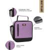 Dickies Basic Insulated Lunch Bag for Work, Thermal Reusable Office Lunch Box for Men, Women (Bloodstone)(Purple)