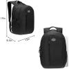 Dickies Laptop Backpack, Water Resistant College Computer Bag, Fits 15.6 Inch Notebook(Black)