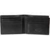 Dickies Men’s RFID Everyday Leather Bifold Chain Wallet Black(Black – Detachable Card Case)