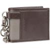 Dickies Men’s RFID Everyday Leather Bifold Chain Wallet Black(Brown Slimfold)