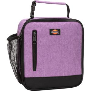 Dickies Basic Insulated Lunch Bag for Work, Thermal Reusable Office Lunch Box for Men, Women (Bloodstone)(Purple)