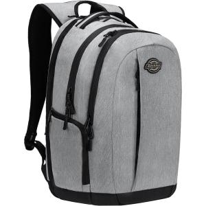 Dickies Laptop Backpack, Water Resistant College Computer Bag, Fits 15.6 Inch Notebook(Charcoal)