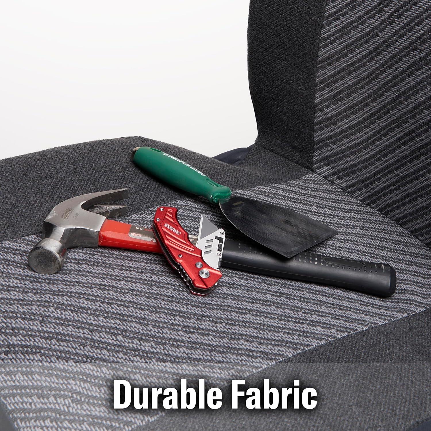 image:imageDickies 3003418LD Morrisey Gray 2Piece Seat Cover Set GreyGrey