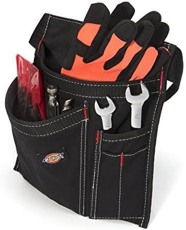 image:imageDickies 5Pocket Single Side Tool Belt PouchWork Apron Durable Canvas Construction Adjustable Belt for Custom FitBlack