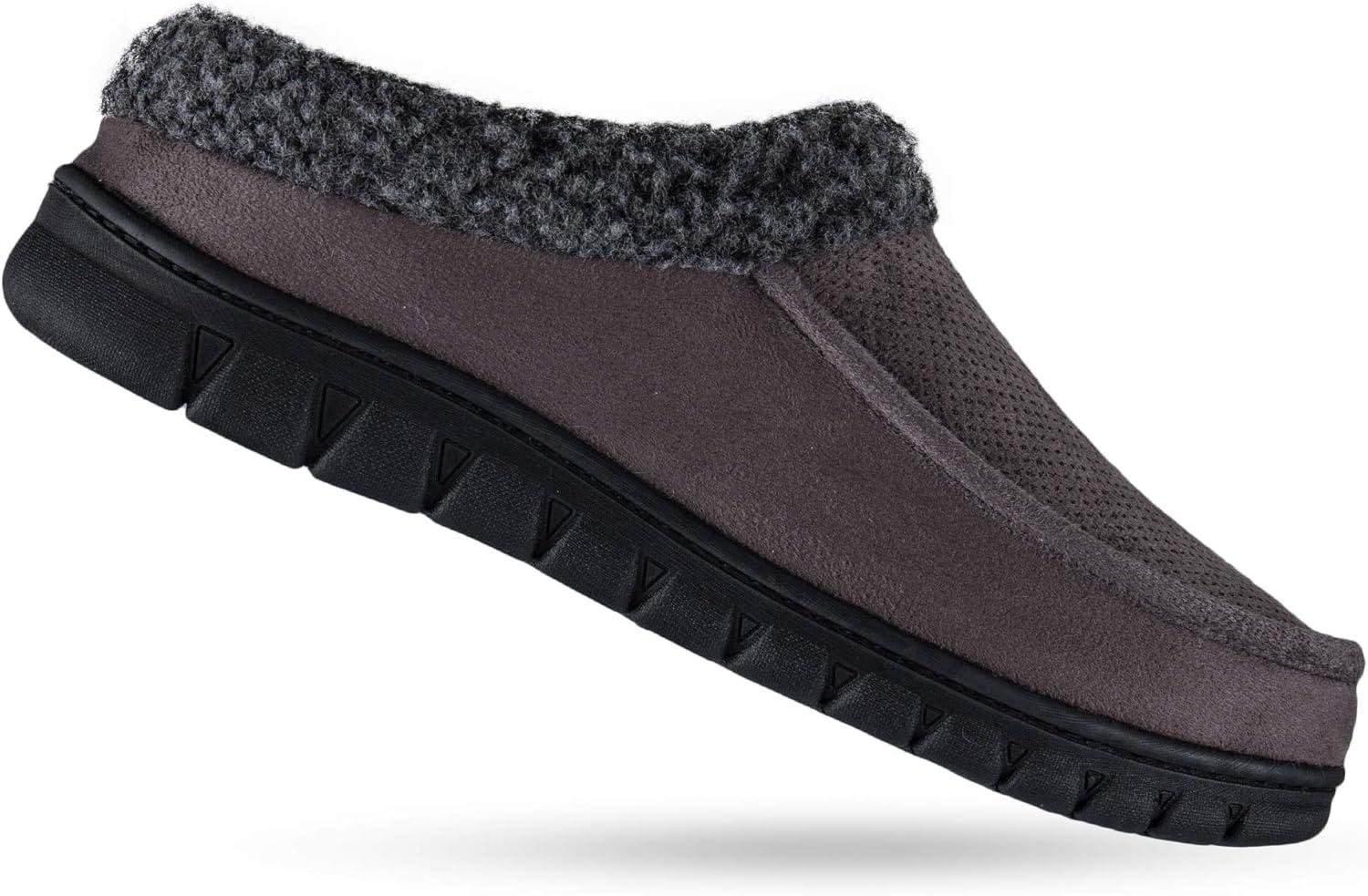 image:imageDickies Open and Closed Back Memory Foam Slippers With IndoorOutdoor SoleMedium Grey