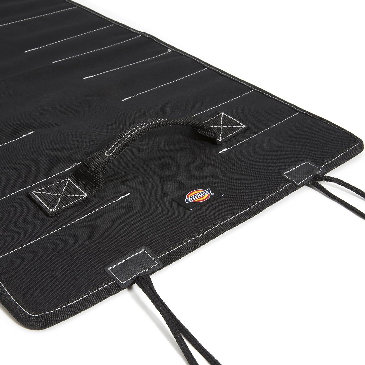 image:imageDickies Small WrenchScrewdriver Organizer Roll for Mechanics 16 Tool Pockets Durable Canvas Construction 135 in x 1275 in Unrolled BlackBlack