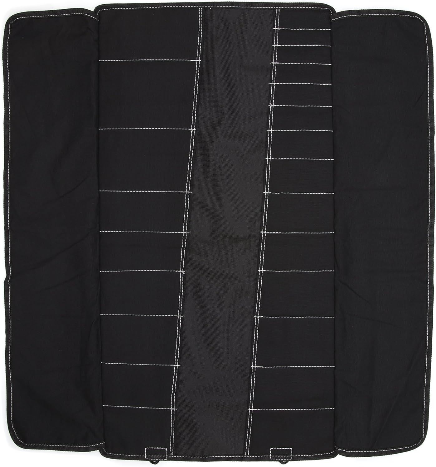 image:imageDickies Small WrenchScrewdriver Organizer Roll for Mechanics 16 Tool Pockets Durable Canvas Construction 135 in x 1275 in Unrolled BlackBlack