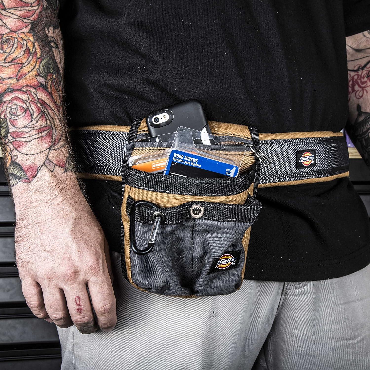 image:imageDickies Utility Knife Sheath for Belt Durable Canvas with PVC CutResistant Sheath Lining 2inch Belt Loop TanGreyTan