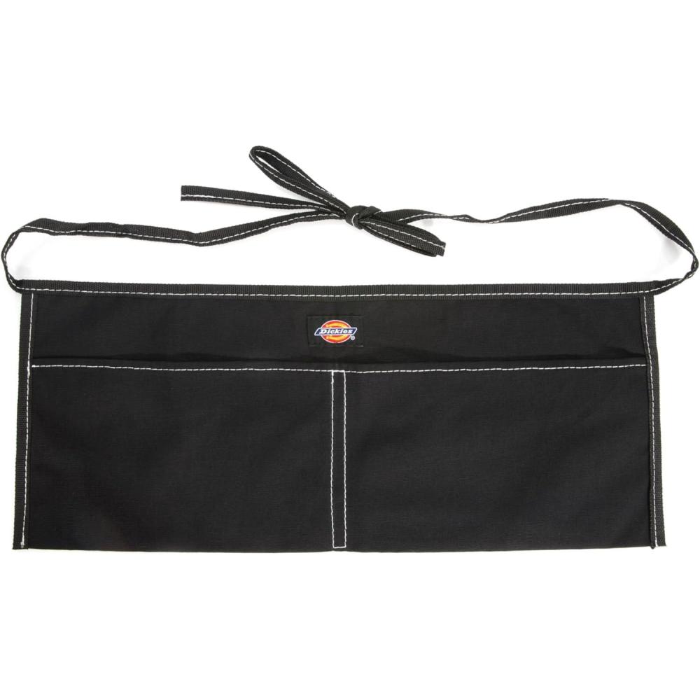 image:imageDickies 2Pocket Canvas Work Waist Apron Suitable for Woodworkers Artists and Other CraftspeopleBlack