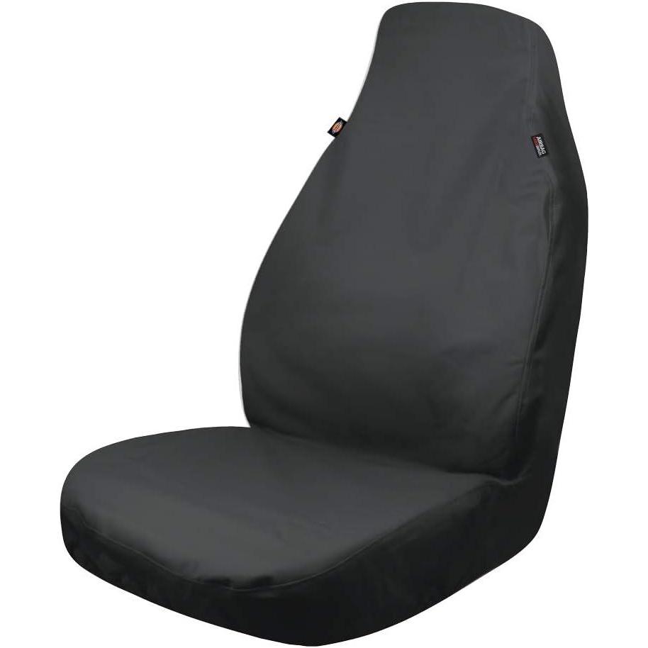 image:imageDickies 3003418LD Morrisey Gray 2Piece Seat Cover Set GreyBlack 1Piece