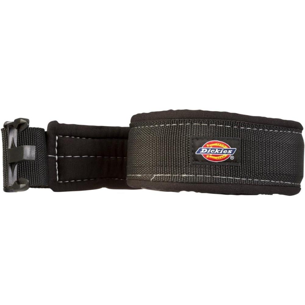 image:imageDickies HeavyDuty Padded Work Belt for Contractors QuickRelease Buckle Adjustable 3Inch Width Holds Most Tool Belt Pouches GreyTanBlack