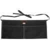 Dickies 2-Pocket Canvas Work Waist Apron, Suitable for Woodworkers, Artists, and Other Craftspeople(Black)