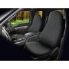 Dickies 3003418LD, Morrisey Gray 2-Piece Seat Cover Set, Grey(Black  1-Piece)