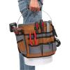 Dickies 35-Pocket 5-Gallon Bucket Organizer With Drill Holster, Padded Handle, and Tape Tether, for Contractors and Painters