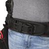Dickies 4-Piece Carpenter’s Rig, Padded Tool Belt Suspenders, Cooling Mesh, Leather Tool Belt, Steel Buckle, Grey/Tan, 3.8 lb.(Black)