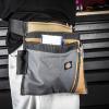 Dickies 5-Pocket Single Side Tool Belt Pouch/Work Apron, Durable Canvas Construction, Adjustable Belt for Custom Fit(Tan)