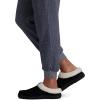 Dickies Open and Closed Back Memory Foam Slippers With Indoor/Outdoor Sole(Black Corduroy)