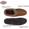 Dickies Open and Closed Back Memory Foam Slippers With Indoor/Outdoor Sole(Medium Tan)