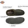 Dickies Open and Closed Back Memory Foam Slippers With Indoor/Outdoor Sole(Olive)