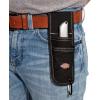 Dickies Utility Knife Sheath for Belt, Durable Canvas with PVC Cut-Resistant Sheath Lining, 2-inch Belt Loop, Tan/Grey(Black)
