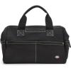 Dickies 16-Inch Durable Canvas Work Bag for Painters, Carpenters, and Builders, Heavy-Duty Zipper, Reinforced Handles, Exterior Pockets, White(Black)