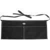 Dickies 2-Pocket Canvas Work Waist Apron, Suitable for Woodworkers, Artists, and Other Craftspeople(Black)
