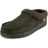Dickies Open and Closed Back Memory Foam Slippers With Indoor/Outdoor Sole(Olive)