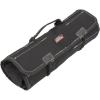 Dickies Small Wrench/Screwdriver Organizer Roll for Mechanics, 16 Tool Pockets, Durable Canvas Construction, 13.5 in. x 12.75 in. Unrolled, Black(Black)