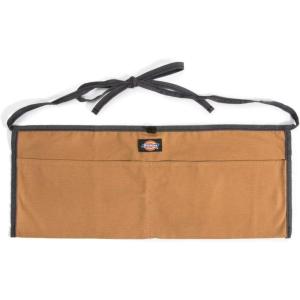 Dickies 2-Pocket Canvas Work Waist Apron, Suitable for Woodworkers, Artists, and Other Craftspeople(Tan)