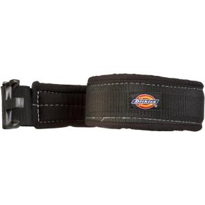 Dickies Heavy-Duty Padded Work Belt for Contractors, Quick-Release Buckle, Adjustable, 3-Inch Width, Holds Most Tool Belt Pouches, Grey/Tan(Black)